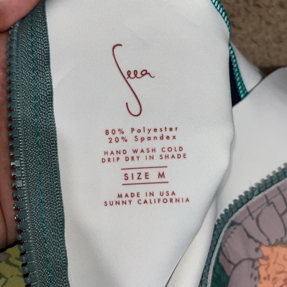 Seea Gaviotas Surf Suit Mirage Floral Medium - Picture 10 of 11